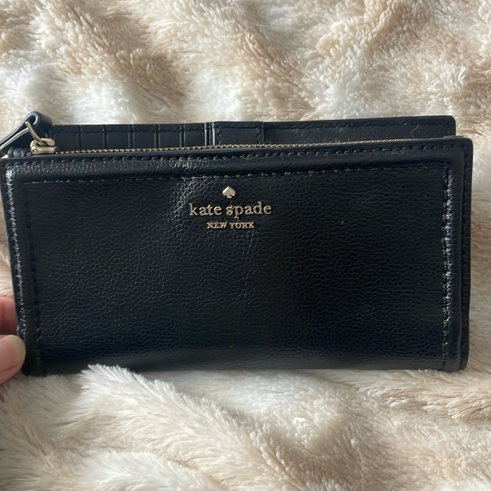 Black Kate Spade Wallet.